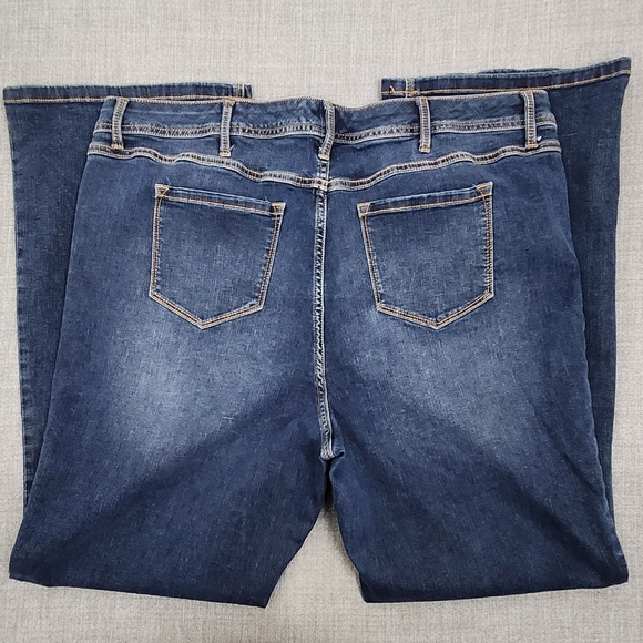 Torrid Luxe Slim Boot Dark Wash Stretch Denim Jeans. 24 Tall - Picture 3 of 12